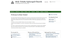 Desktop Screenshot of holytrinitywo.org